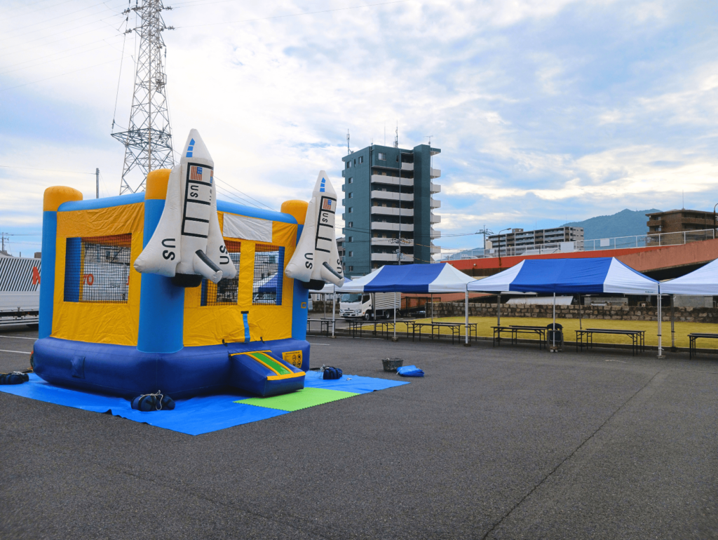 ミツトヨ夏祭り2025 会場設営