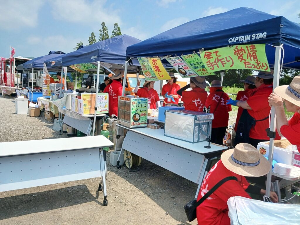 Evolvin GOLF ROCK FES 会場設営