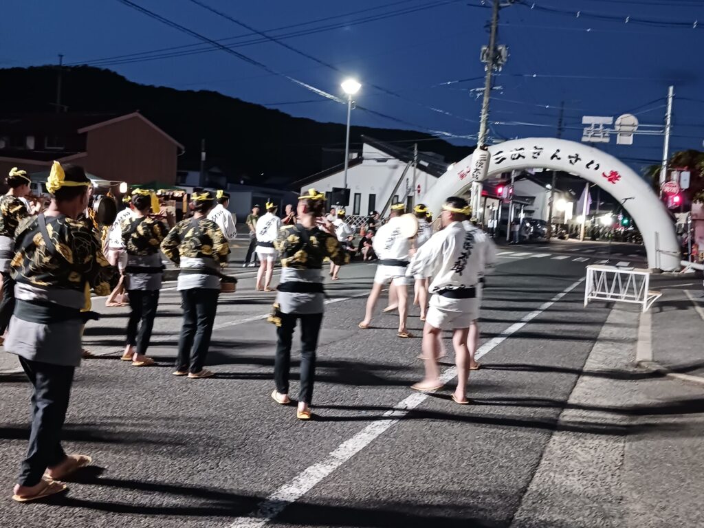 第47回 三次きんさい祭 会場設営