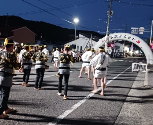 第47回 三次きんさい祭 会場設営