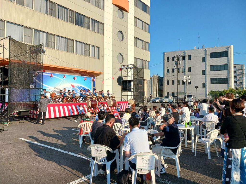 キャステム 夏祭り2025 会場設営