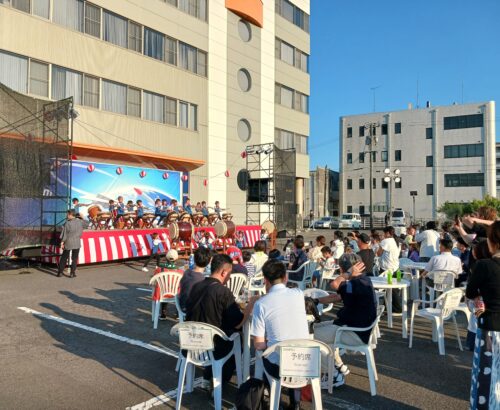 キャステム 夏祭り2025 会場設営