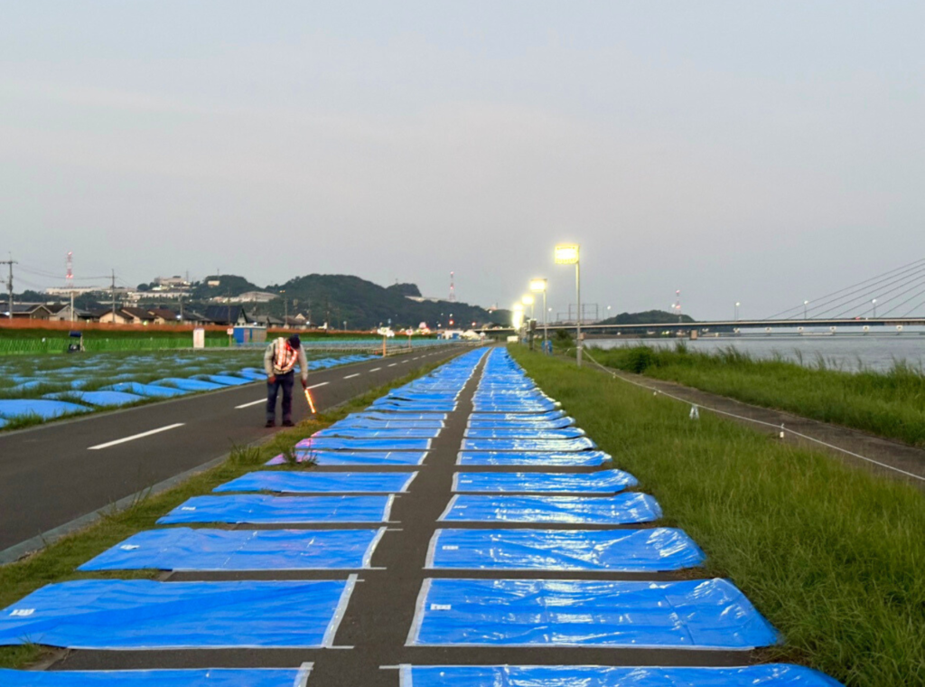 福山夏まつり2025 あしだ川花火大会 ライブ配信・会場設営