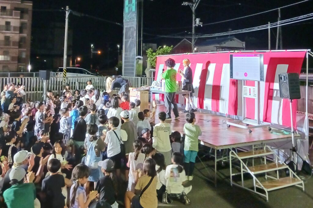 ホーコス夏祭り 会場設営