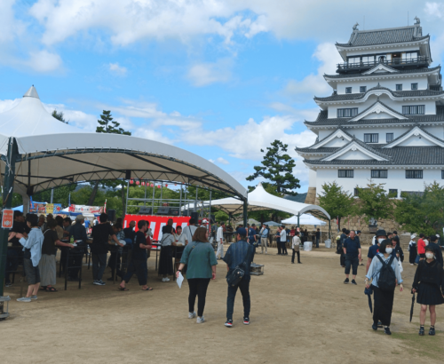 福山城酒肴祭 会場設営・音響オペレーション
