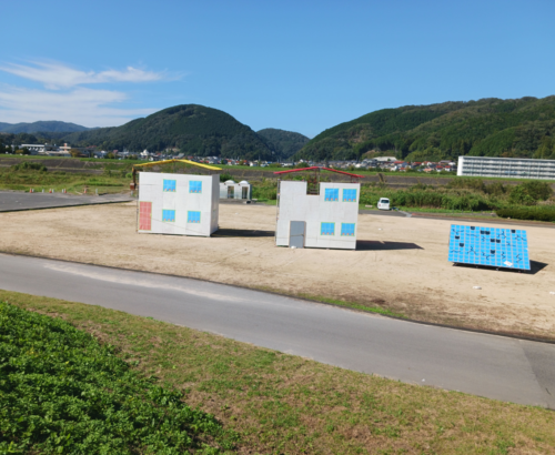 令和7年度総合防災訓練 会場設営