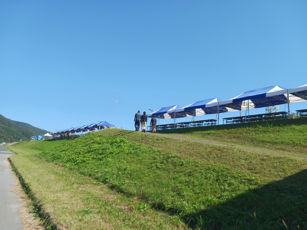 令和7年度総合防災訓練 会場設営