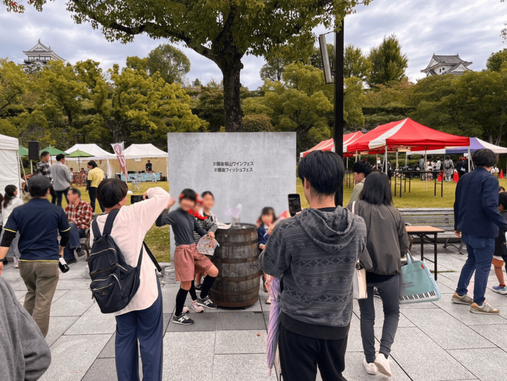 第8回備後フィッシュフェス＆備後福山ワインフェス2025 会場設営