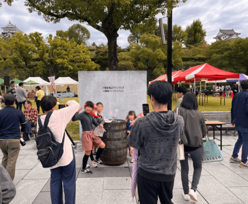 第8回備後フィッシュフェス＆備後福山ワインフェス2025 会場設営