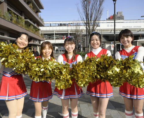 朝チア福山駅前応援パフォーマンス・講演会『応援のチカラ』 主催／会場設備・運営業務