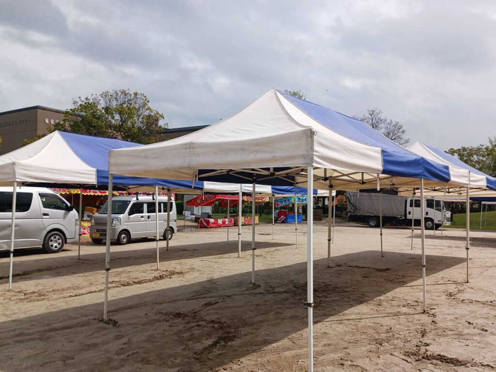 第33回 盛春桜花 さくらまつり 会場設備