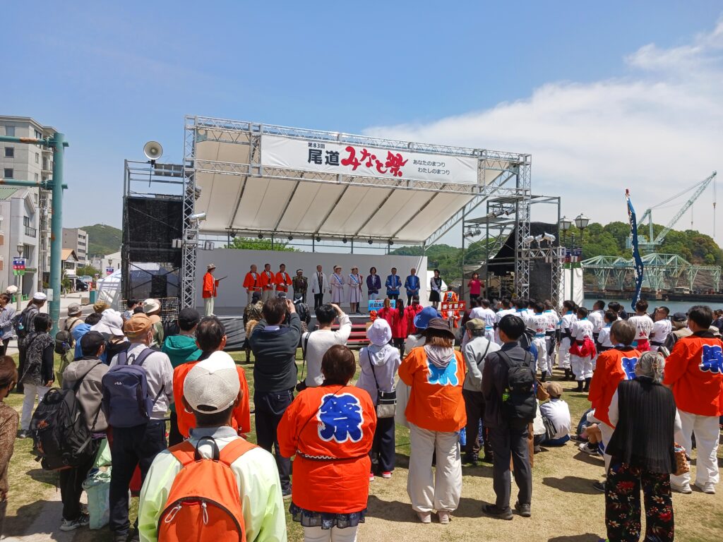 第83回尾道みなと祭 APステージ・音響照明オペレーション