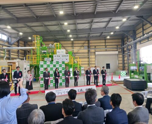 株式会社イー・アール・ジャパン様 廃太陽光パネルリサイクル工場 修祓式・竣工式　会場設備