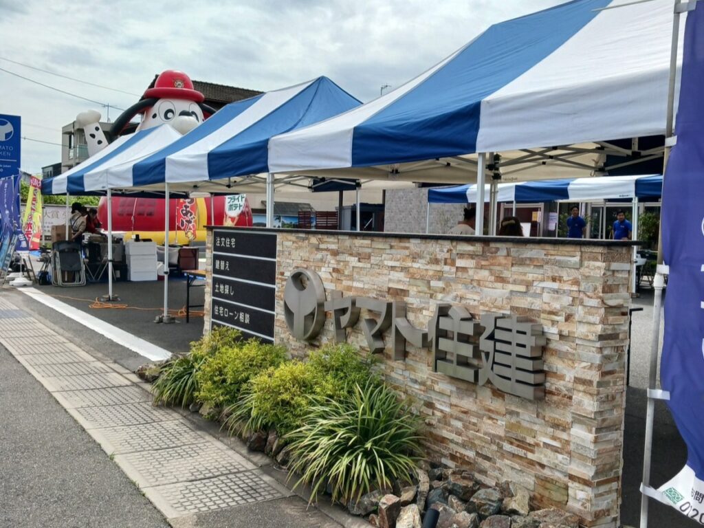 ヤマト住建株式会社 福山店様 イベント会場設営