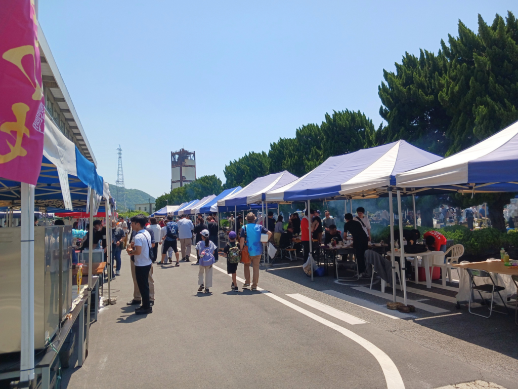 第49回 三菱フェスティバル 会場設営・ふわふわ遊具運営