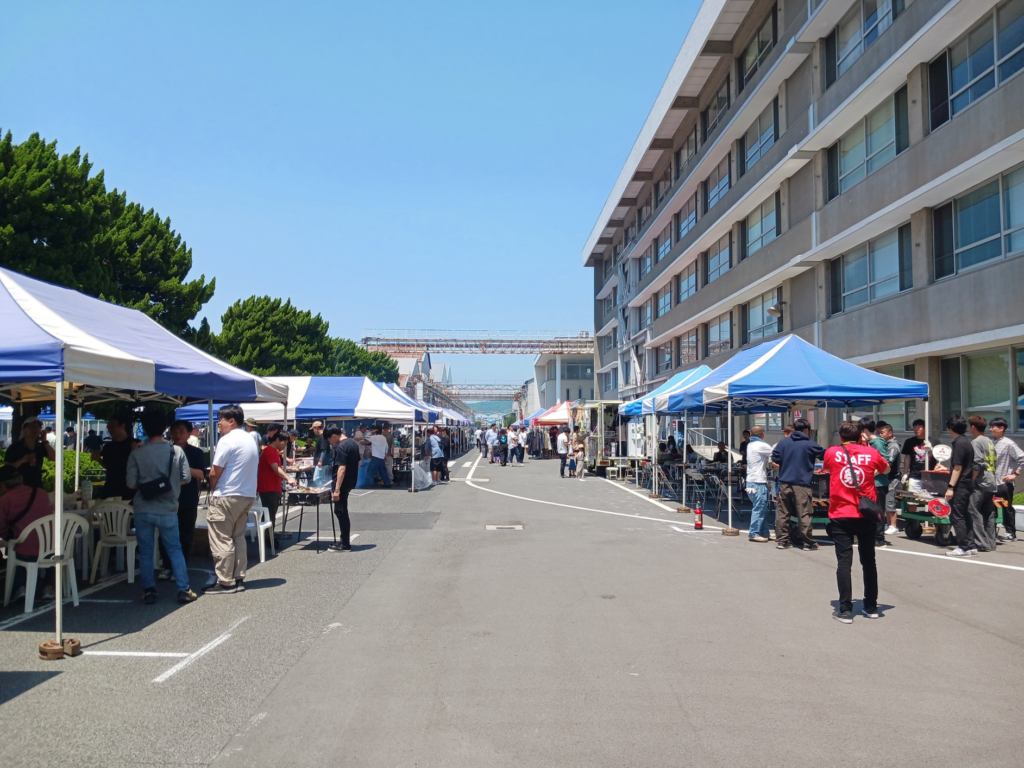 第49回 三菱フェスティバル 会場設営・ふわふわ遊具運営