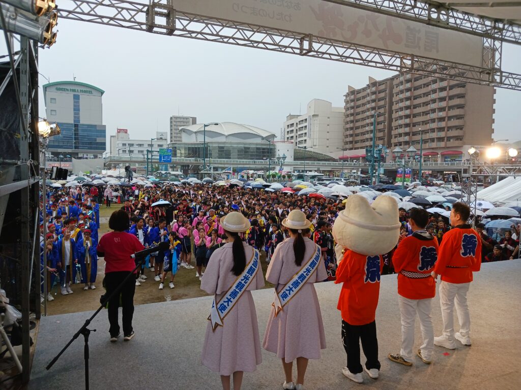 第83回尾道みなと祭 APステージ・音響照明オペレーション