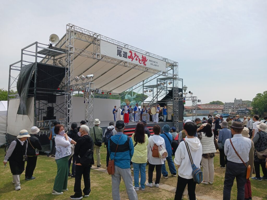 第83回尾道みなと祭 APステージ・音響照明オペレーション