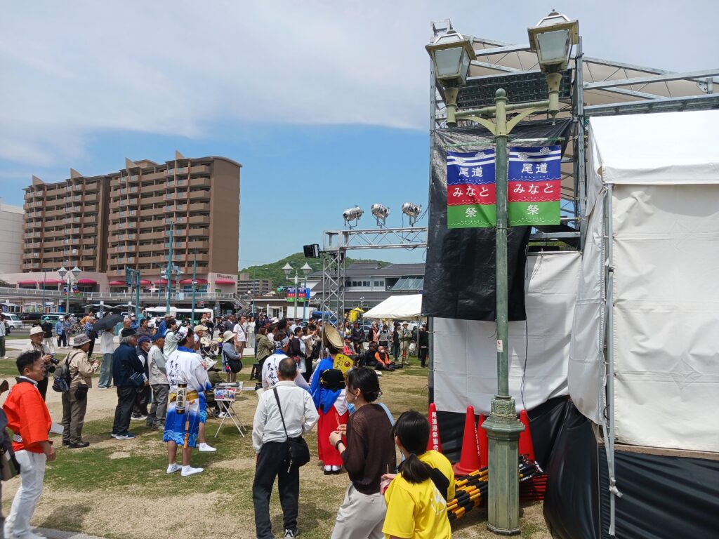 第83回尾道みなと祭 APステージ・音響照明オペレーション