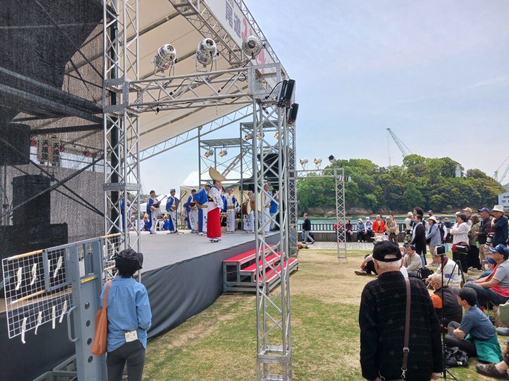 第83回尾道みなと祭 APステージ・音響照明オペレーション