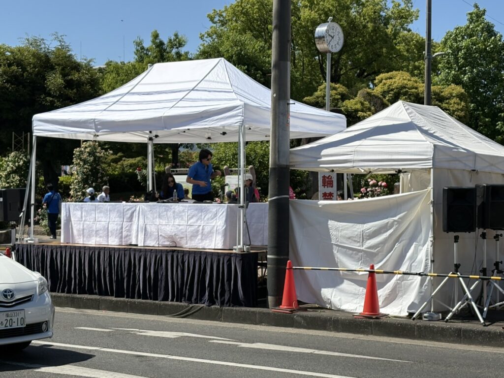 第59回 福山ばら祭2026 会場設営・一部音響オペレーション