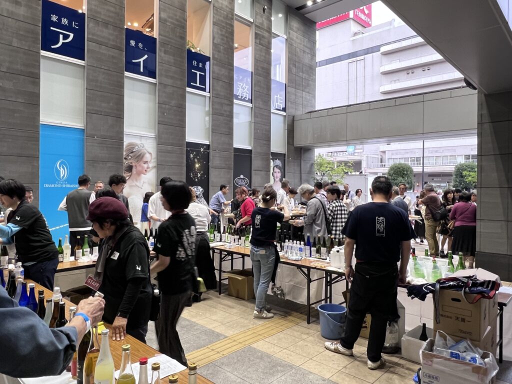 IWC2026 SAKE部門・広島開催記念 日本酒試飲イベント 会場設営