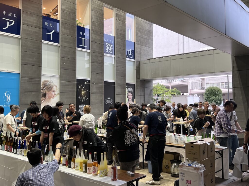 IWC2026 SAKE部門・広島開催記念 日本酒試飲イベント 会場設営
