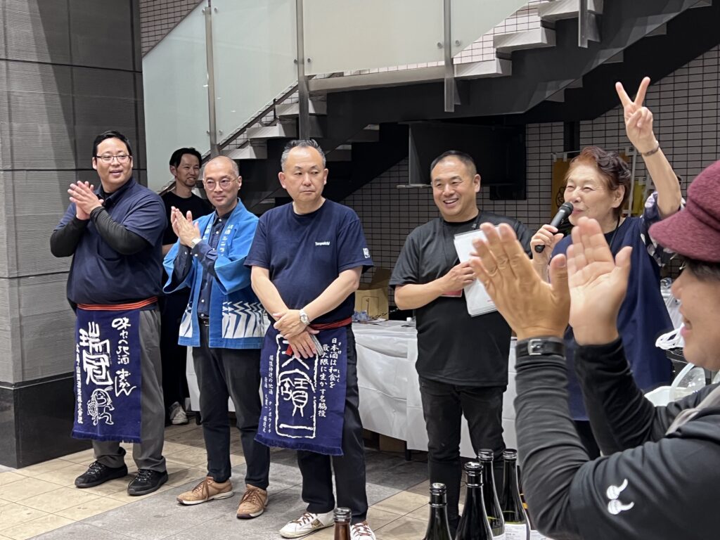 IWC2026 SAKE部門・広島開催記念 日本酒試飲イベント 会場設営