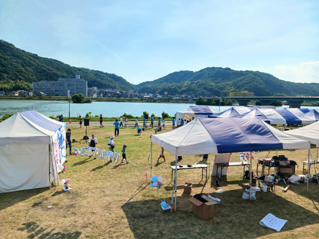第3回わたしたちの福山フェス｜会場設営