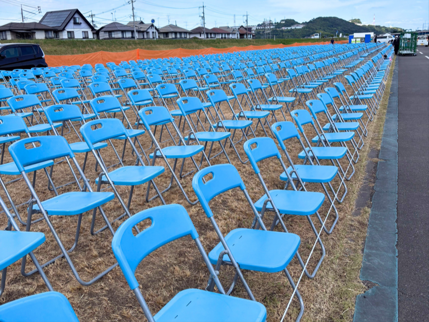 あしだ川花火大会2026 会場設営