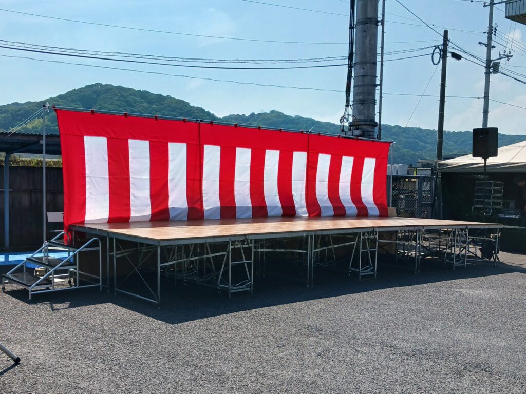 ホーコス夏祭り2026 会場設営