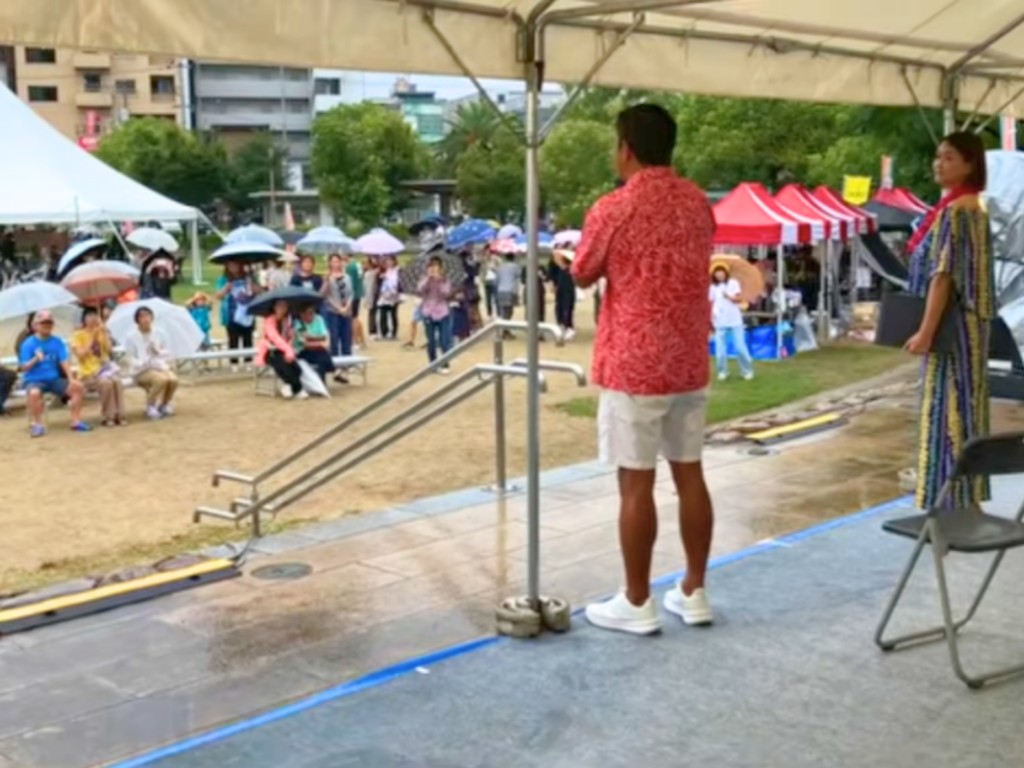Alohaふくやま アイデアル主催・会場設営