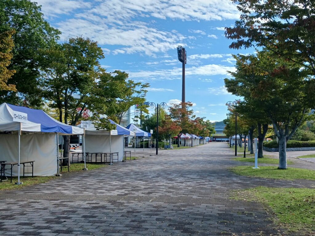 みよしフェスタ2026 会場設営